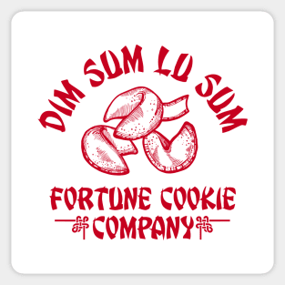 DIM SUM LU SUM FORTUNE COOKIE CO. Sticker